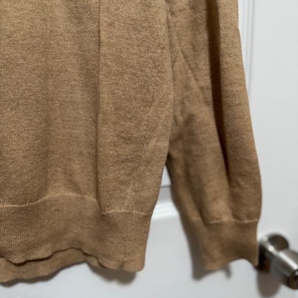 Men’s Camel Crewneck Sweater (Small) | J Crew - Picture 7 of 9